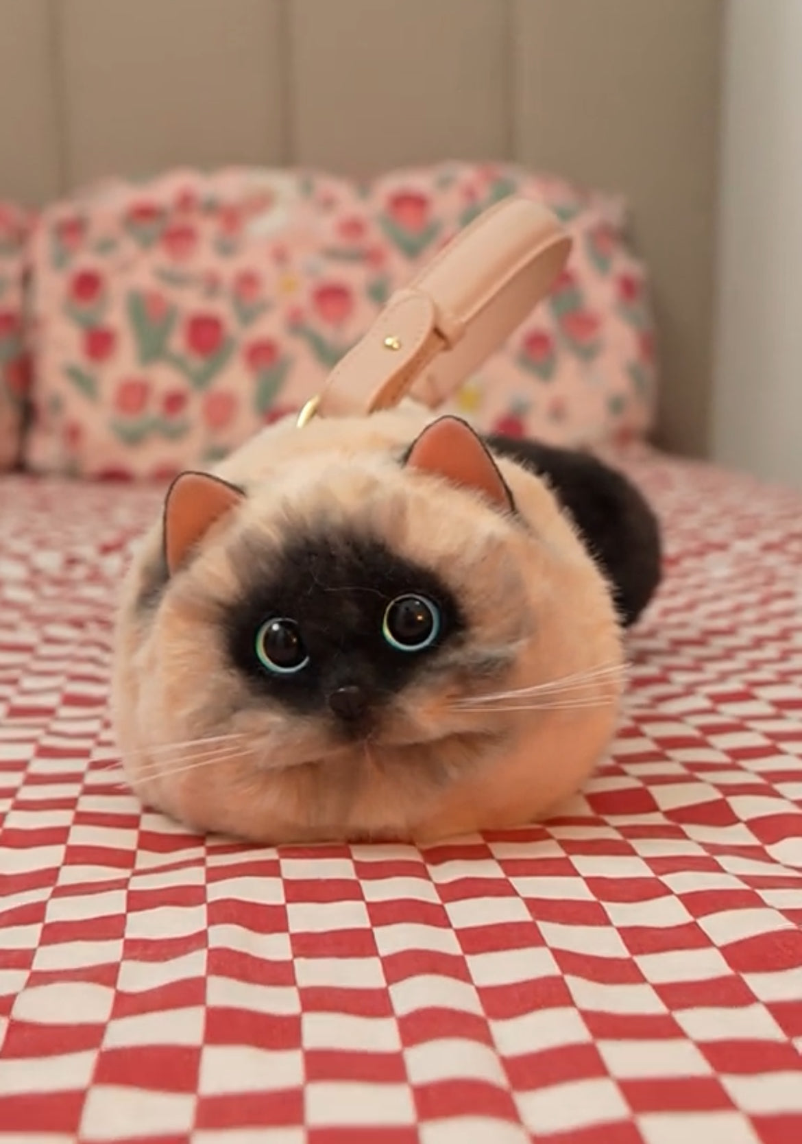 Women Exquisite Shoulder Underarm Bags Siamese Cat Bag Plush Cute Plush Crossbody Bag Female Winter Autumn Handbags Hot